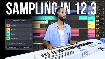 How To Sample With Ableton 12.3 Update (EASY SAMPLING)