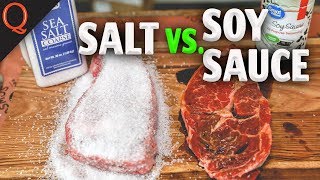 Salt Brine Steak Vs Soy Sauce Marinade? | Ribeye Steak Marinade | Kosmos Q