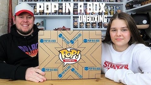 Unboxing Another Amazing Triple Value Funko Pop - POP IN A BOX - Subscription - UK - PIAB