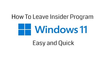 Leave Windows 11 Insider BETA or Release Preview Program and Stay on Windows 11