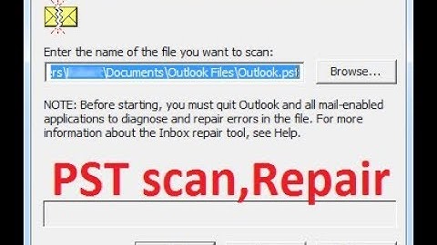How to repair outlook 2010 PST | scan outlook 2010 PST | iTechKey