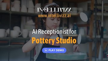AI Receptionist for Pottery Studio Demo - Intellivizz AI