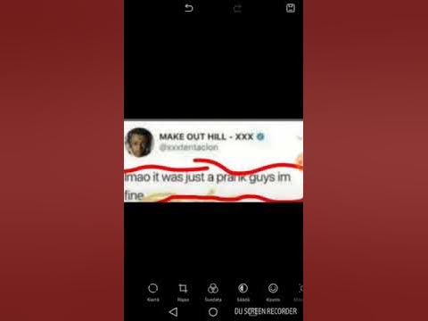 xxxtentacion faked his death!? - Recorded by DU Recorder – Screen recorder for Android