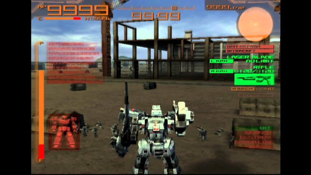 Armored Core Last Raven Gameplay {PS2} {HD 1080p} - YouTube