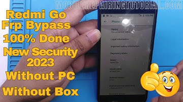 Xiaomi Redmi go frp bypass 2023 / Mi M1903C3Gi Google account bypass