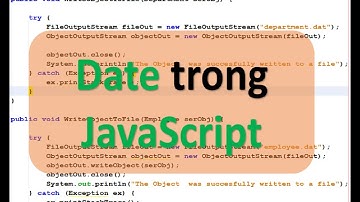 Kiểu dữ liệu Date trong JavaScript và những ví dụ cực hay