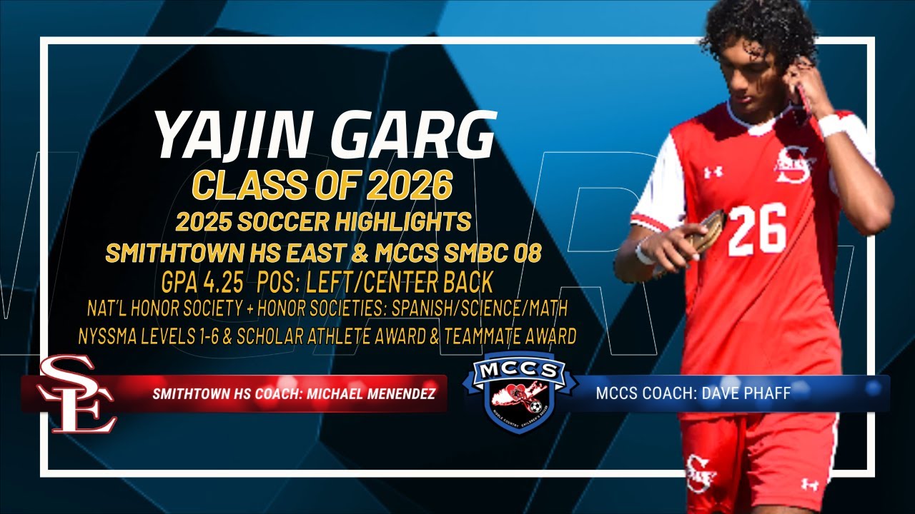 Yajin Garg - 2025 Soccer Hghlights