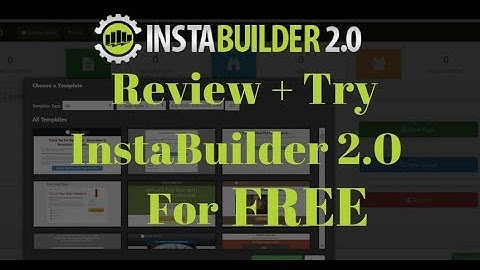 InstaBuilder 2.0 Review - Try Out InstaBuilder 2.0 For FREE
