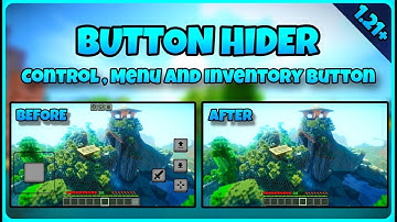 MCPE 1.21+ Button Hider MOD : The Best One I Could Find on Internet