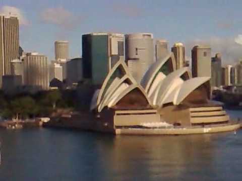 Sailing into Sydney Harbour on Dawn Princess