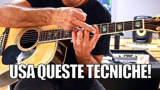 Trasforma la tua chitarra RITMICA in un'ORCHESTRA: 5 tecniche
