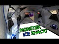 MONSTER Ice Shack! LARGEST Ice Shelter Available! Otter Vortex Monster Lodge Unboxing! Ice Fishing