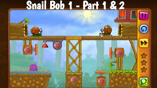 Snail Bob 1: Adventure Puzzle - Part 1 & 2 Gameplay Android screenshot 2