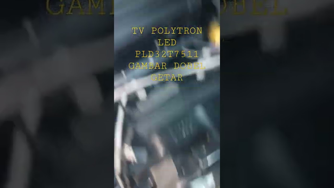 POTONG JALUR,TV POLYTRON LED TYPE PLD32T7511 GAMBAR DOBEL