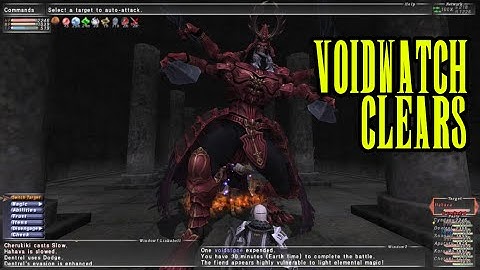 FFXI - Voidwatch Clears - 8/15/2016