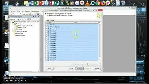 Migracion de Base de Datos a MySQL Server 2008( Access 2008).
