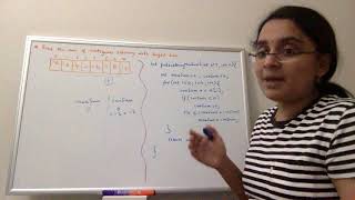 Find largest sum of contiguous sub array