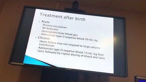 CHTT Fetal Maternal Transfusion