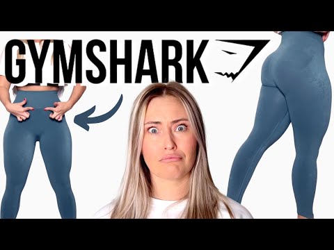 NEW GYMSHARK LEGGING TRY ON REVIEW / WHITNEY SIMMONS COLLECTION HIGH RISE  LEGGING HAUL 