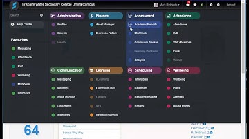Sentral Reports 1 Setup Academic Reports