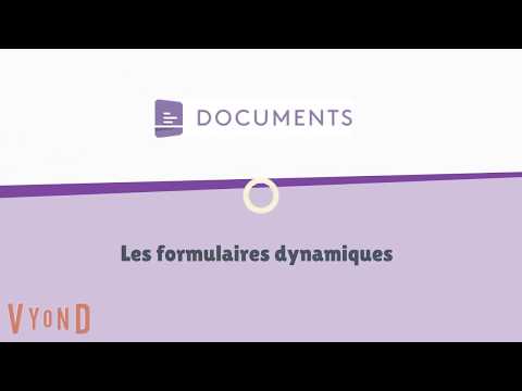 Accèscité Documents - SyGED - Présentation formulaires dynamiques