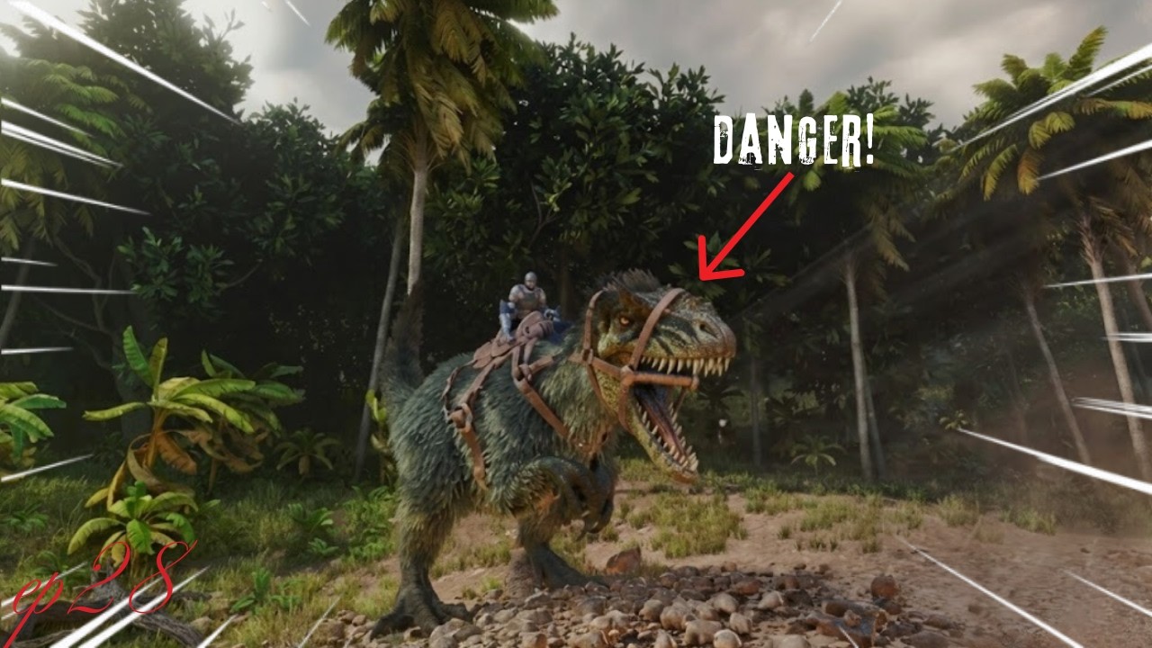 Je  Capture Le Dangereux Yutyrannus!