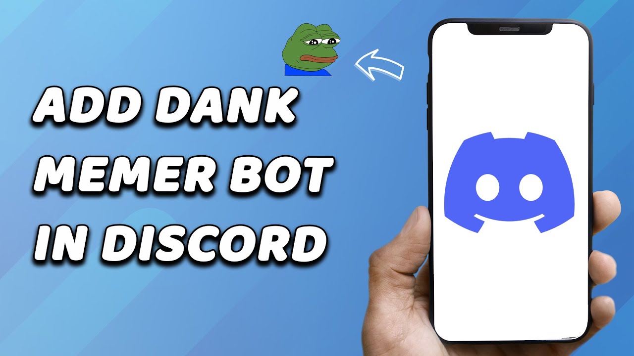 Add Dank Memer Discord Bot