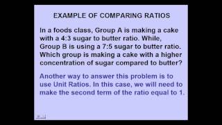 BCLN - Comparing Ratios