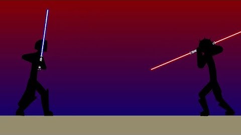 ￼ Obi-Wan Kenobi VS ￼ Darth Maul (stick nodes animation) Star Wars rebels