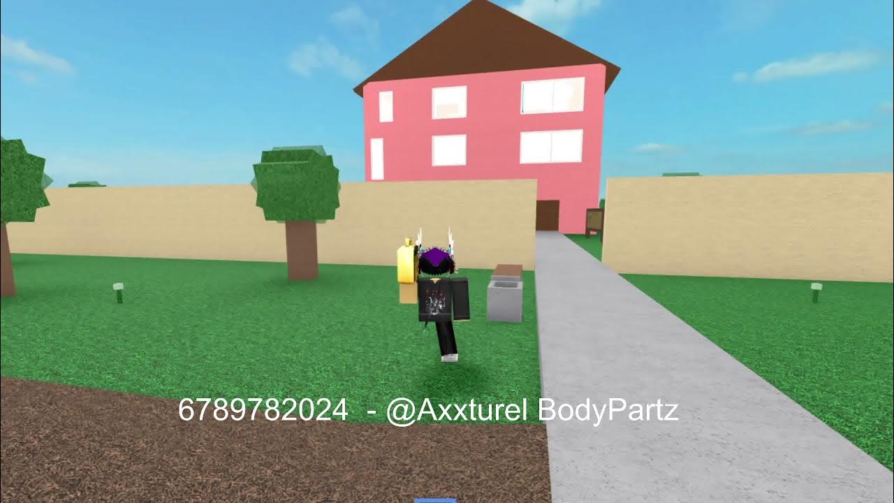 Axxturel Bodypartz Roblox id(Bypassed) code in description! YouTube