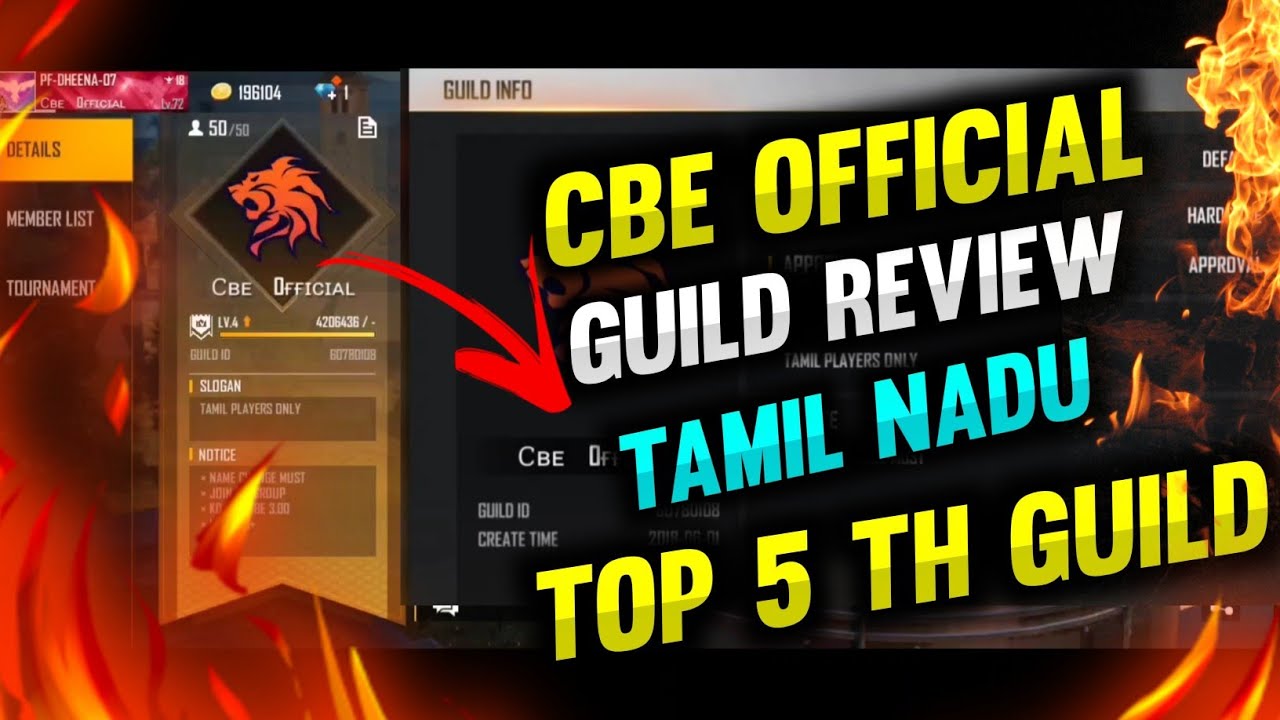 TAMILNADU TOP 5 TH GUILD REVIEW IN TAMIL || ONLY 0.01% PEOPLE KNOW THIS GUILD || SPARTANZ FFT