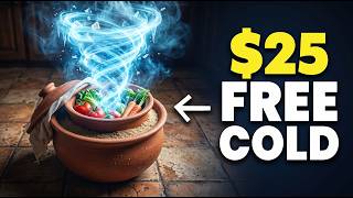 STOP Paying to Keep Food Cold. Build This $25 CLAY COOLER on Your Kitchen Floor in One Weekend!!