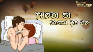 Mujhe Apne sirhane pe thodi si jagah De Do Mujhe Neend Na Aane Ki Koi toh Wajah de do