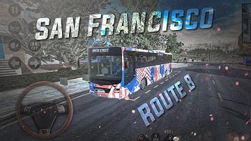 Bus Simulator 2023 | San Francisco Route 8 | Best bus Gameplay Walkthrough ( Android/IOS ) #bestgame