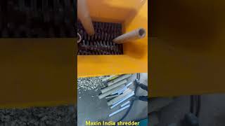 Paper Cone Shredder, Paper Cone Crusher, Paper Core Tubes Shredder, #PapercoreTubeshreddingmachine