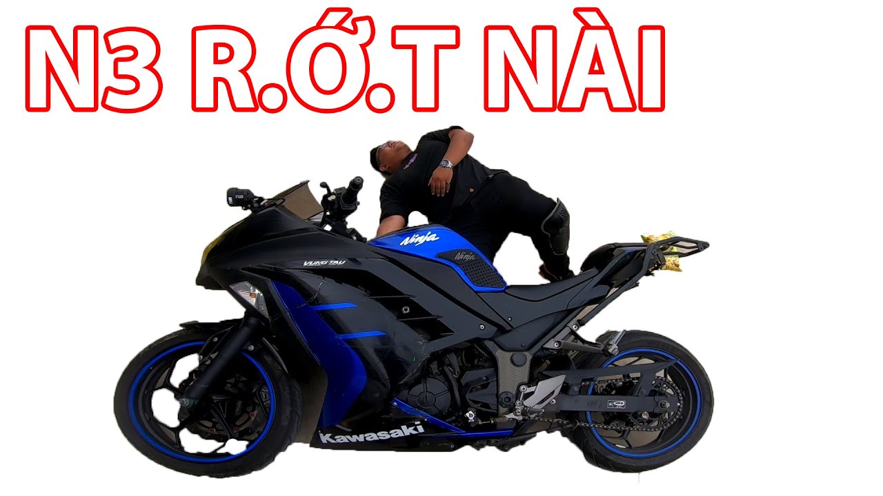 Thanh niên chạy Ninja 3 chở bạn gái r.ớ.t nài ở Tà Pao