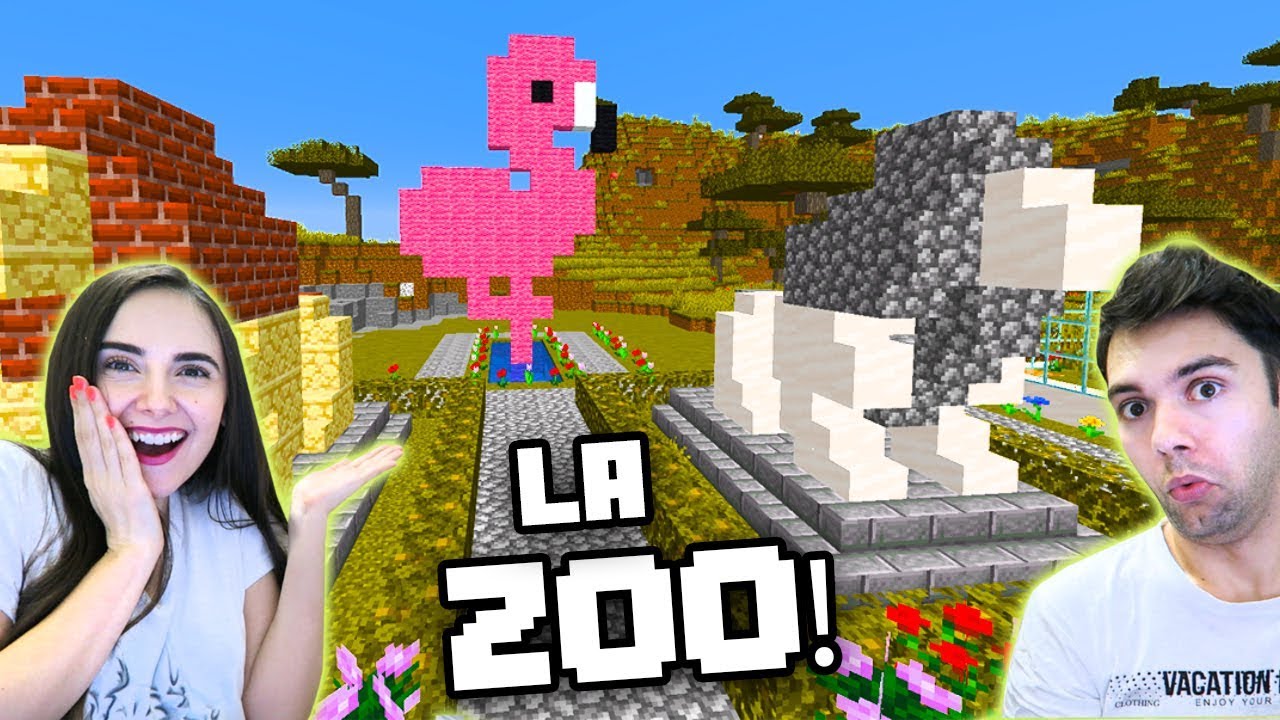 Avem Flamingo La Zoo In Minecraft Youtube