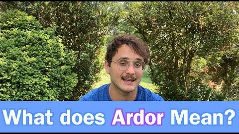 What Does Ardor Mean? Learn Daily Vocabulary