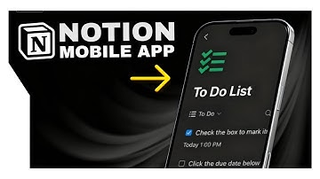 Notion App Tutorial: How To Use Notion Mobile App 📱