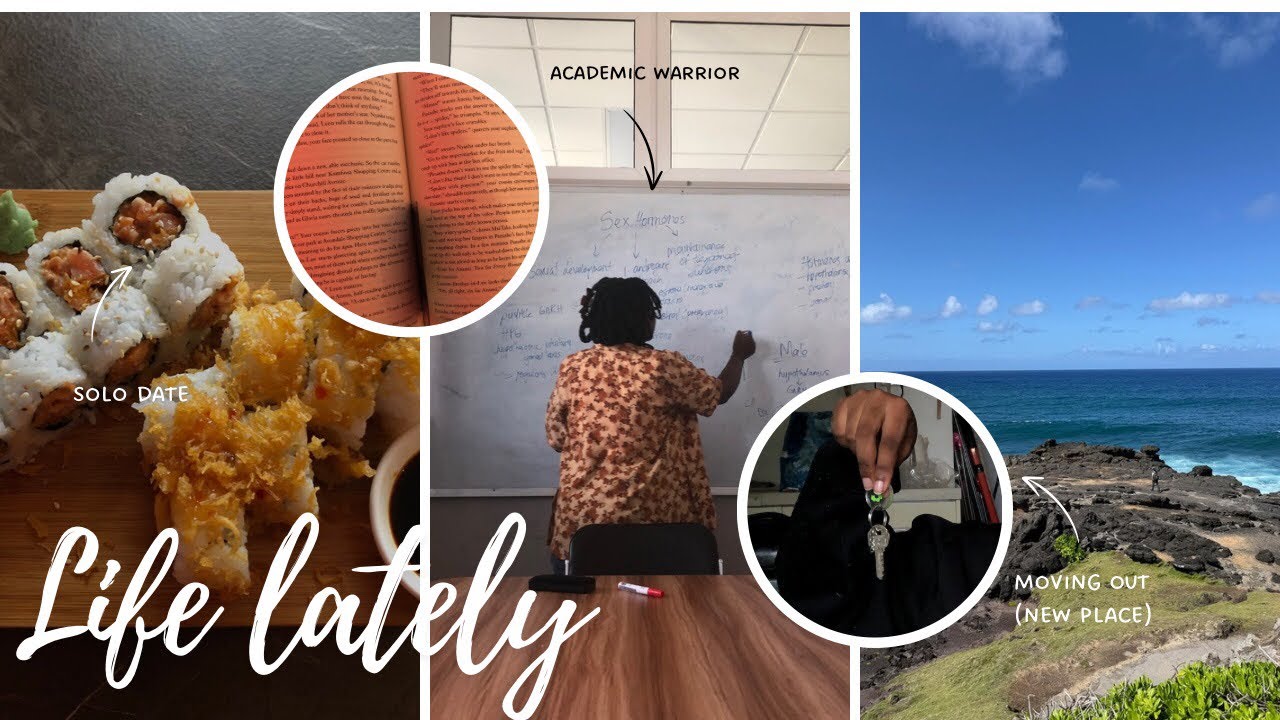 Life lately| study with me| medical diaries| solo date| move in with me (new place) | uni diaries