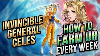[DDFF] Celes FFVI Season - Celes Tips and How to farm UR every week (DUELLUM IS A GENEROUS GACHA)