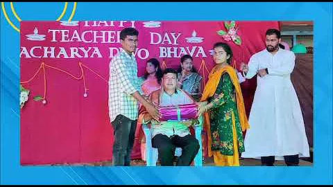 Teachers' Day celebrations | Santhi Sadhana Educat...