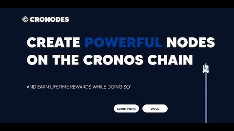 Cronodes   How to make money from Cronodes