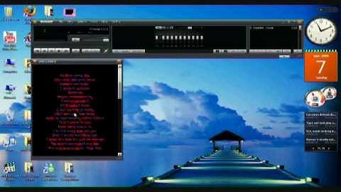 How to insert lyrics into Winamp Player