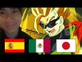 Japonés Reacciona Videl es golpeada y Gohan se enfurece | Comparación Japones-Castellano-Latino- Kai