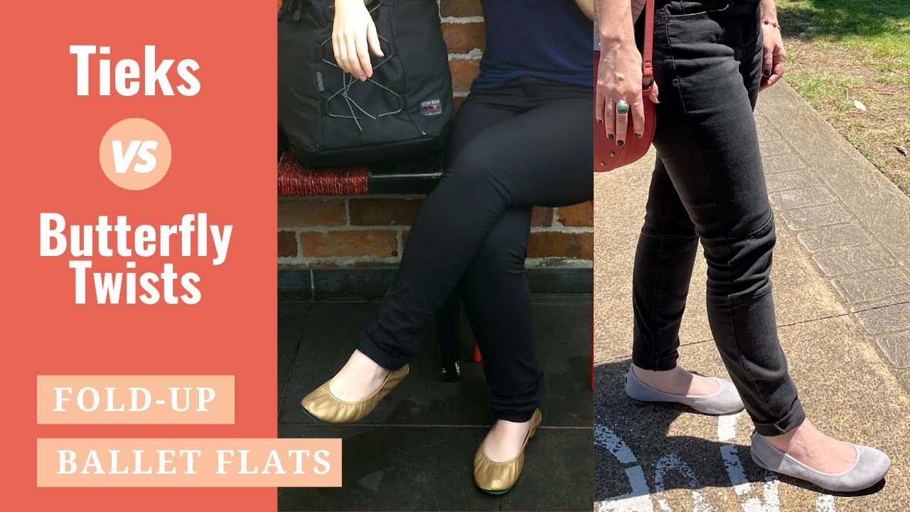 Tieks vs Butterfly Twists: Which Fold-up Ballet Flats Should You Buy? -  YouTube