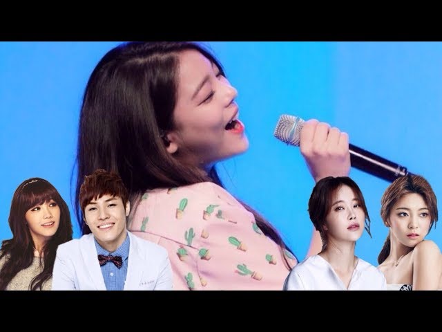 Ailee (에일리) Singing with Other Idols u0026 More! | Kpop Queen of Harmonies! class=