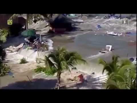 Tsunami -  nagrania z wakacji