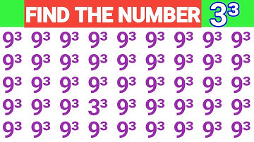 Test Your Observation Skills: Spot the ODD One Out | Find The ODD Number And Letter Edition!