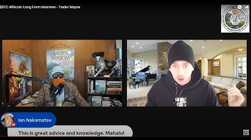 $BTC #Bitcoin Long Form Interview - Trader Mayne